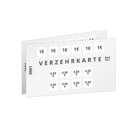 Verzehrkarten