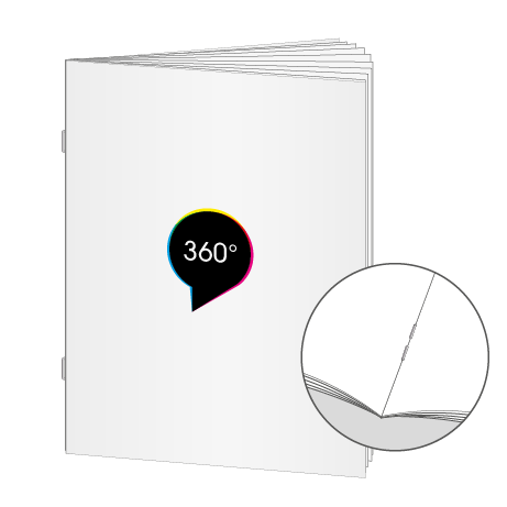 Broschüren Drahtheftung DIN A4 Kleinauflage